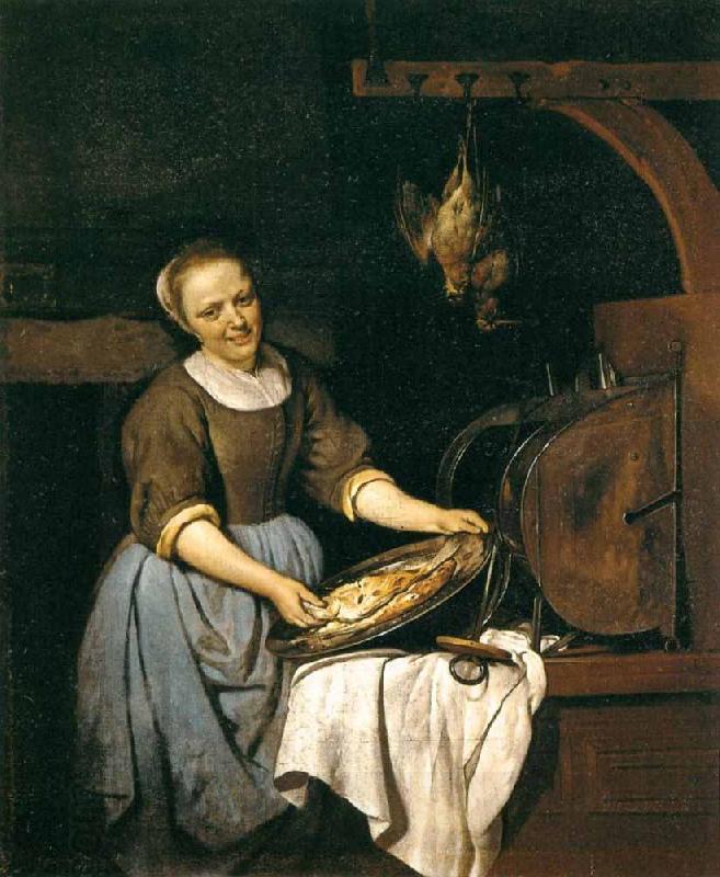 Gabriel Metsu The Cook oil painting picture